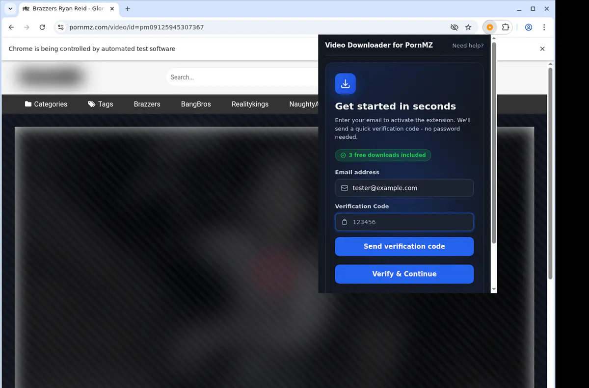 Pornmz Video Downloader screenshot 4